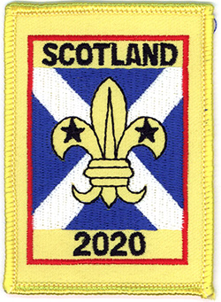 Blair Atholl Explorer Scout Trek Cloth Patch Badge Boy Scouts Scouting L5K G 
